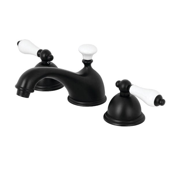 KS3960PL 8" Widespread Bathroom Faucet, Matte Black